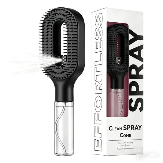 GlossyMist™ - Szczotka Nawilżająca 2-w-1