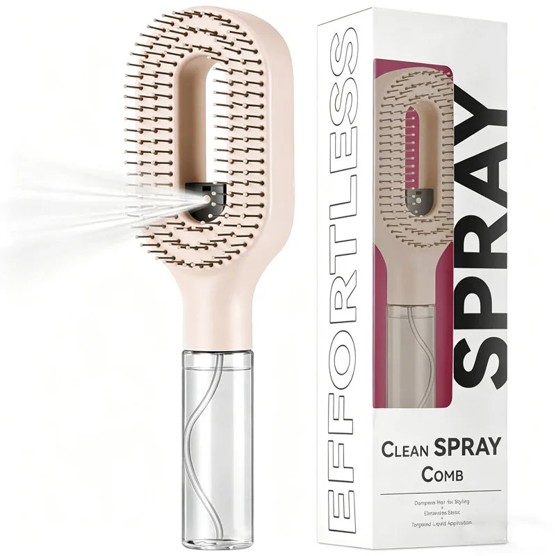 GlossyMist™ - Szczotka Nawilżająca 2-w-1