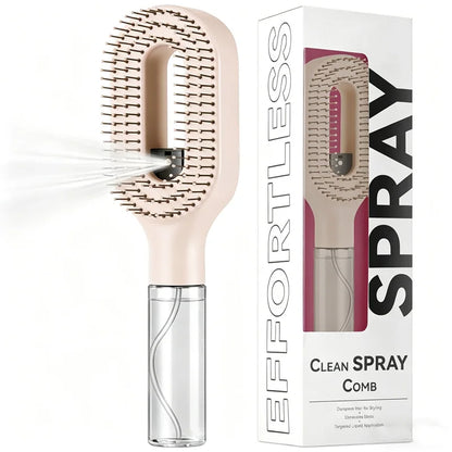 GlossyMist™ - Szczotka Nawilżająca 2-w-1